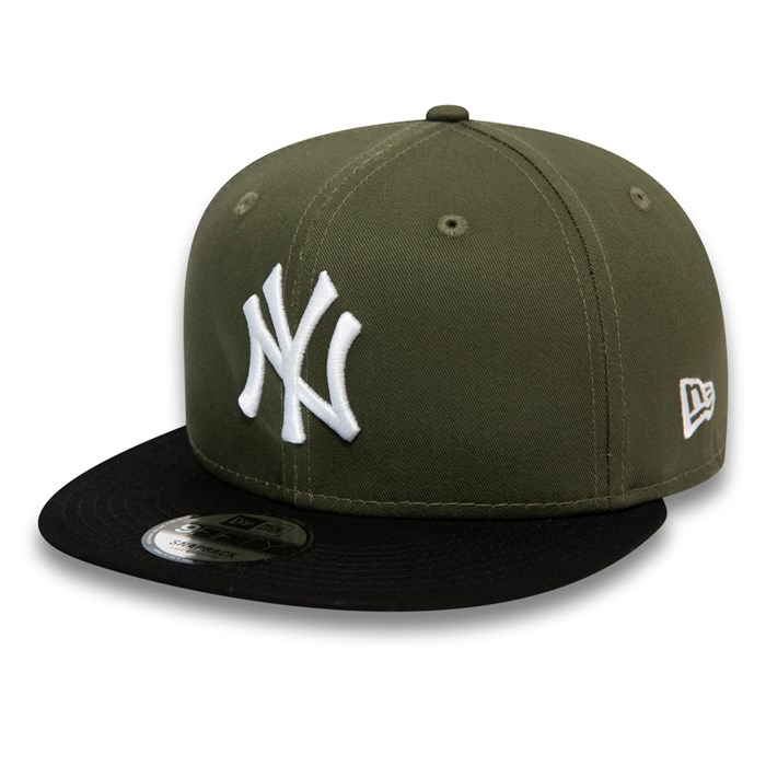 New York Yankees Colour Block 9FIFTY Lippis Vihreä - New Era Lippikset Halpa hinta FI-251047